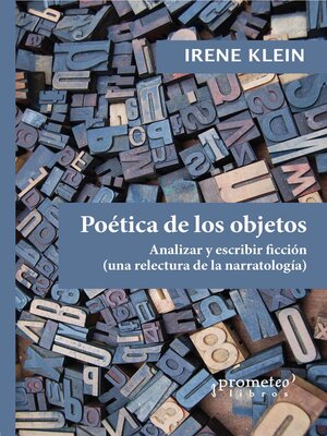 cover image of Poética de los objetos